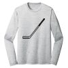Sublimatable PosiCharge Long Sleeve Electric Heather Tee Thumbnail
