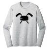 Sublimatable PosiCharge Long Sleeve Electric Heather Tee Thumbnail
