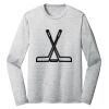 Sublimatable PosiCharge Long Sleeve Electric Heather Tee Thumbnail
