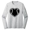 Sublimatable PosiCharge Long Sleeve Electric Heather Tee Thumbnail