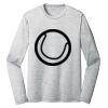 Sublimatable PosiCharge Long Sleeve Electric Heather Tee Thumbnail