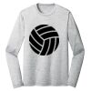 Sublimatable PosiCharge Long Sleeve Electric Heather Tee Thumbnail