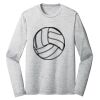 Sublimatable PosiCharge Long Sleeve Electric Heather Tee Thumbnail
