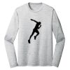 Sublimatable PosiCharge Long Sleeve Electric Heather Tee Thumbnail