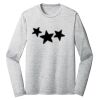 Sublimatable PosiCharge Long Sleeve Electric Heather Tee Thumbnail