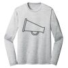Sublimatable PosiCharge Long Sleeve Electric Heather Tee Thumbnail