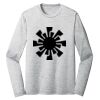 Sublimatable PosiCharge Long Sleeve Electric Heather Tee Thumbnail