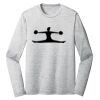 Sublimatable PosiCharge Long Sleeve Electric Heather Tee Thumbnail