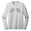 Sublimatable PosiCharge Long Sleeve Electric Heather Tee Thumbnail