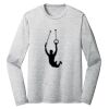 Sublimatable PosiCharge Long Sleeve Electric Heather Tee Thumbnail