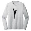 Sublimatable PosiCharge Long Sleeve Electric Heather Tee Thumbnail