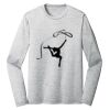 Sublimatable PosiCharge Long Sleeve Electric Heather Tee Thumbnail