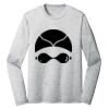 Sublimatable PosiCharge Long Sleeve Electric Heather Tee Thumbnail