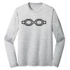Sublimatable PosiCharge Long Sleeve Electric Heather Tee Thumbnail