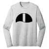 Sublimatable PosiCharge Long Sleeve Electric Heather Tee Thumbnail