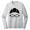 Sublimatable PosiCharge Long Sleeve Electric Heather Tee Thumbnail