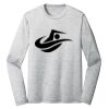 Sublimatable PosiCharge Long Sleeve Electric Heather Tee Thumbnail