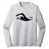 Sublimatable PosiCharge Long Sleeve Electric Heather Tee Thumbnail