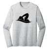 Sublimatable PosiCharge Long Sleeve Electric Heather Tee Thumbnail