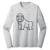 Sublimatable PosiCharge Long Sleeve Electric Heather Tee Thumbnail