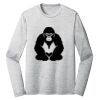 Sublimatable PosiCharge Long Sleeve Electric Heather Tee Thumbnail