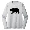 Sublimatable PosiCharge Long Sleeve Electric Heather Tee Thumbnail
