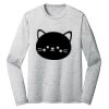 Sublimatable PosiCharge Long Sleeve Electric Heather Tee Thumbnail
