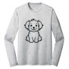 Sublimatable PosiCharge Long Sleeve Electric Heather Tee Thumbnail