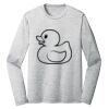 Sublimatable PosiCharge Long Sleeve Electric Heather Tee Thumbnail
