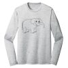 Sublimatable PosiCharge Long Sleeve Electric Heather Tee Thumbnail