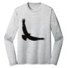 Sublimatable PosiCharge Long Sleeve Electric Heather Tee Thumbnail