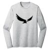 Sublimatable PosiCharge Long Sleeve Electric Heather Tee Thumbnail