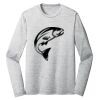 Sublimatable PosiCharge Long Sleeve Electric Heather Tee Thumbnail