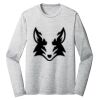 Sublimatable PosiCharge Long Sleeve Electric Heather Tee Thumbnail