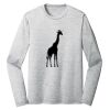 Sublimatable PosiCharge Long Sleeve Electric Heather Tee Thumbnail