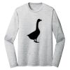 Sublimatable PosiCharge Long Sleeve Electric Heather Tee Thumbnail