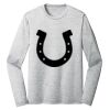 Sublimatable PosiCharge Long Sleeve Electric Heather Tee Thumbnail