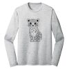 Sublimatable PosiCharge Long Sleeve Electric Heather Tee Thumbnail