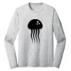 Sublimatable PosiCharge Long Sleeve Electric Heather Tee Thumbnail