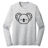 Sublimatable PosiCharge Long Sleeve Electric Heather Tee Thumbnail