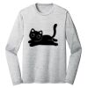 Sublimatable PosiCharge Long Sleeve Electric Heather Tee Thumbnail