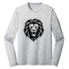 Sublimatable PosiCharge Long Sleeve Electric Heather Tee Thumbnail