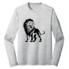 Sublimatable PosiCharge Long Sleeve Electric Heather Tee Thumbnail