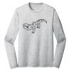 Sublimatable PosiCharge Long Sleeve Electric Heather Tee Thumbnail