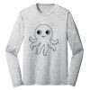 Sublimatable PosiCharge Long Sleeve Electric Heather Tee Thumbnail