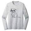 Sublimatable PosiCharge Long Sleeve Electric Heather Tee Thumbnail