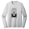 Sublimatable PosiCharge Long Sleeve Electric Heather Tee Thumbnail