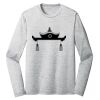Sublimatable PosiCharge Long Sleeve Electric Heather Tee Thumbnail