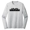 Sublimatable PosiCharge Long Sleeve Electric Heather Tee Thumbnail