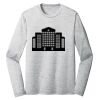 Sublimatable PosiCharge Long Sleeve Electric Heather Tee Thumbnail
